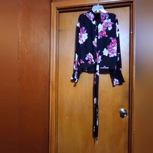 Floral Shirt 100% polyester